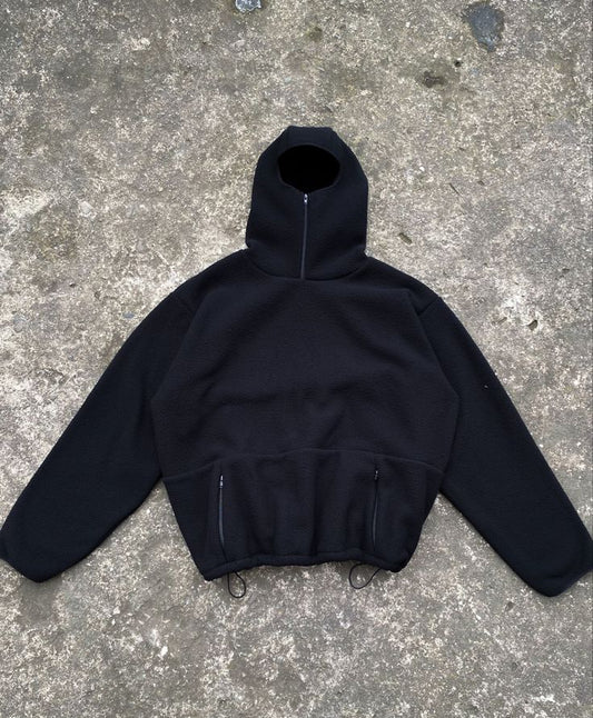 Balaclava Ninja Zipper Hoodie