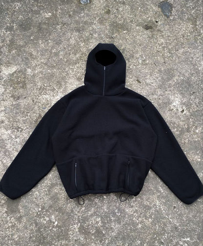 Balaclava Ninja Zipper Hoodie